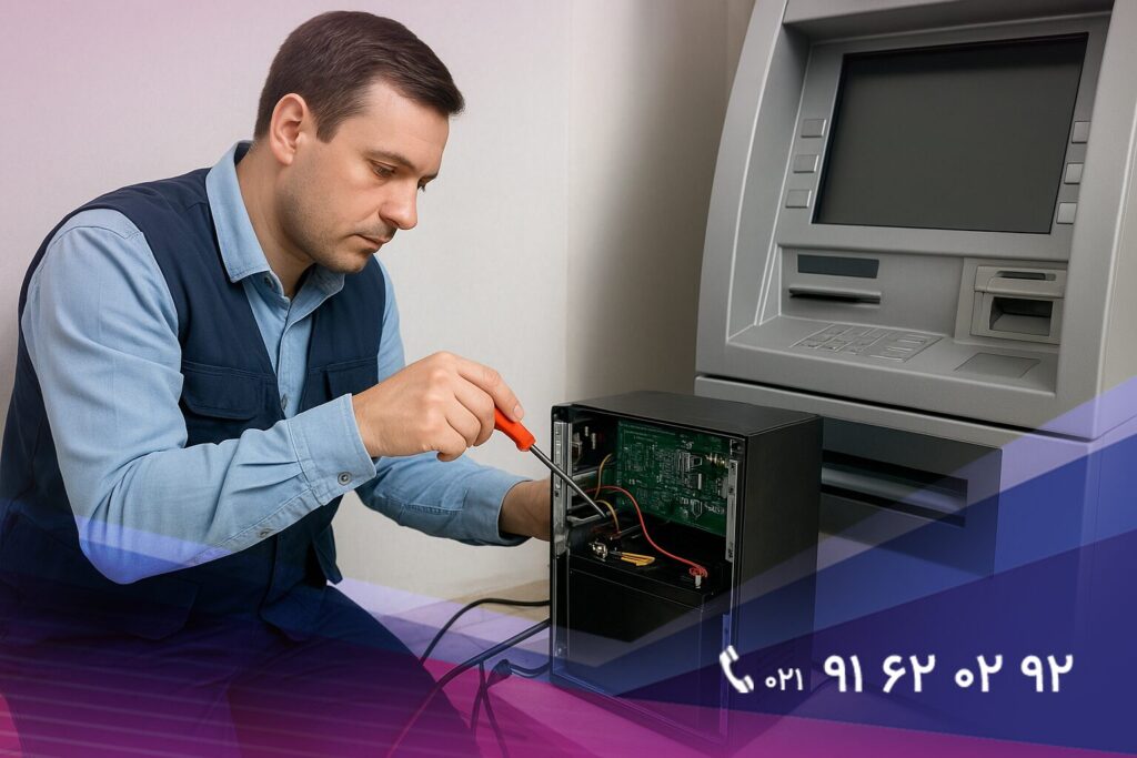 تعمیر یو پی اس سیستم بانکی ATM-2 تعمیر یو پی اس سیستم بانکی ATM